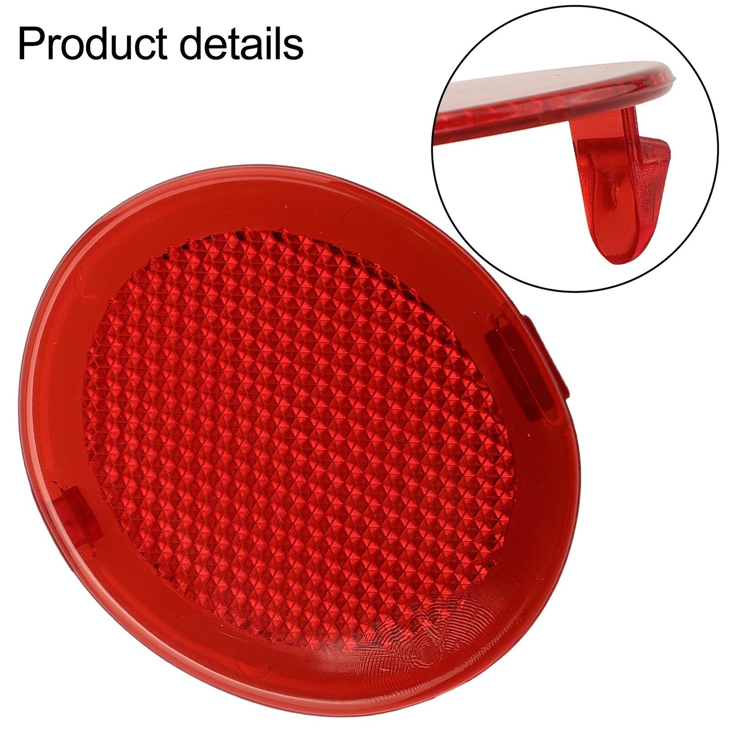 for Chevrolet for Corvette For C6 2005 2013 Red Direct Fit Door Reflector Panel