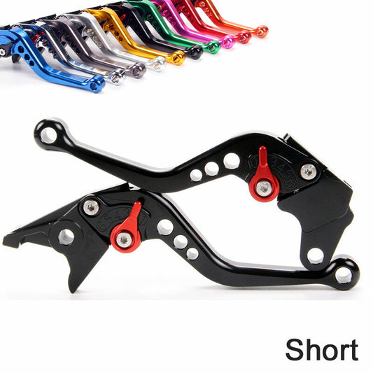 Black Short Brake Clutch Levers for Yamaha FZ6 Fazer/S2 (2004-2010) 05 06 07 08