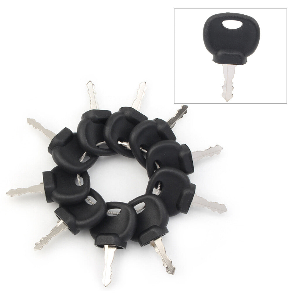 Ignition Keys 14707 14607 5755124 8035807 8U-9569 940451 Fit JCB Equipment 10PCS
