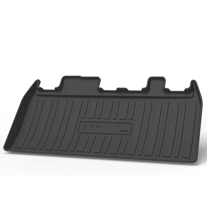 for Kia Carnival 2022-2023 Black Rear Cargo Liner Trunk Floor Mat Waterproof Pad