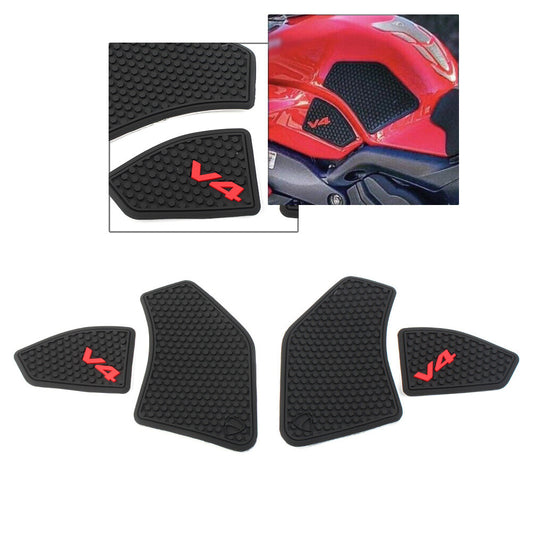 Traction Tank Pads Grip Protectors for Ducati Panigale V4 V4S R Streetfighter