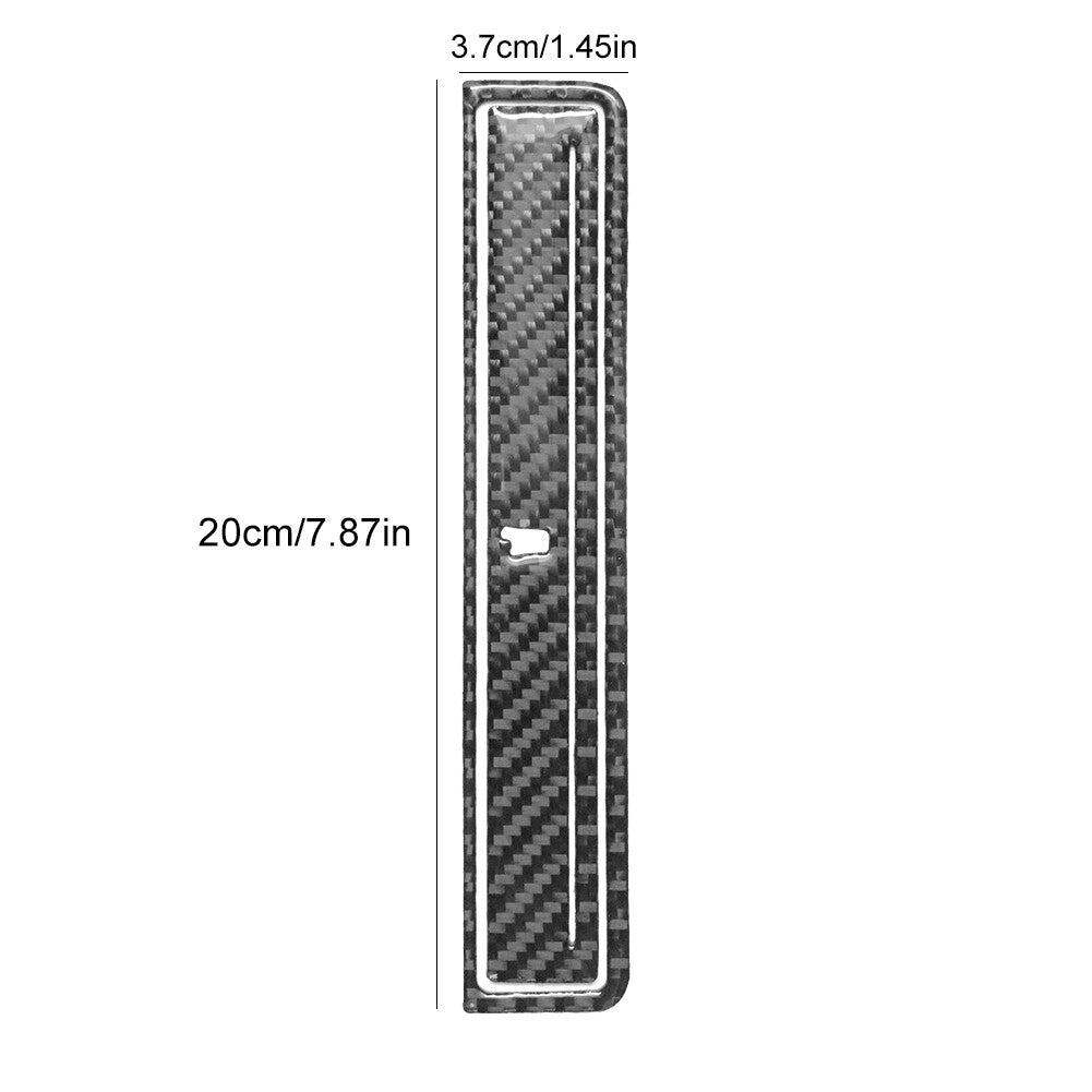 Carbon Fiber Rear for Seat Armrest Trim for Volkswagen for Passat 2006-2011