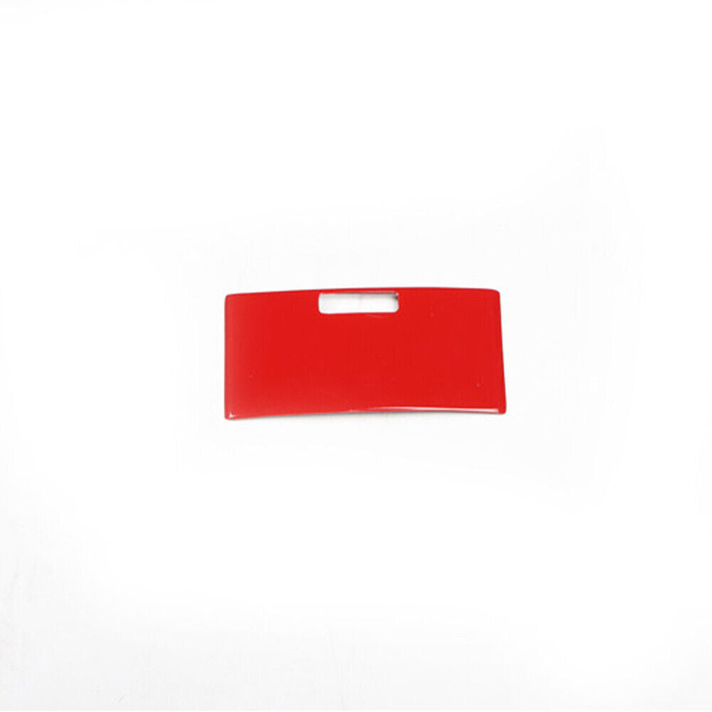 Console Storage Box Cover Trim Decoration Fit for Lexus IS 2006-2011 Bright Red