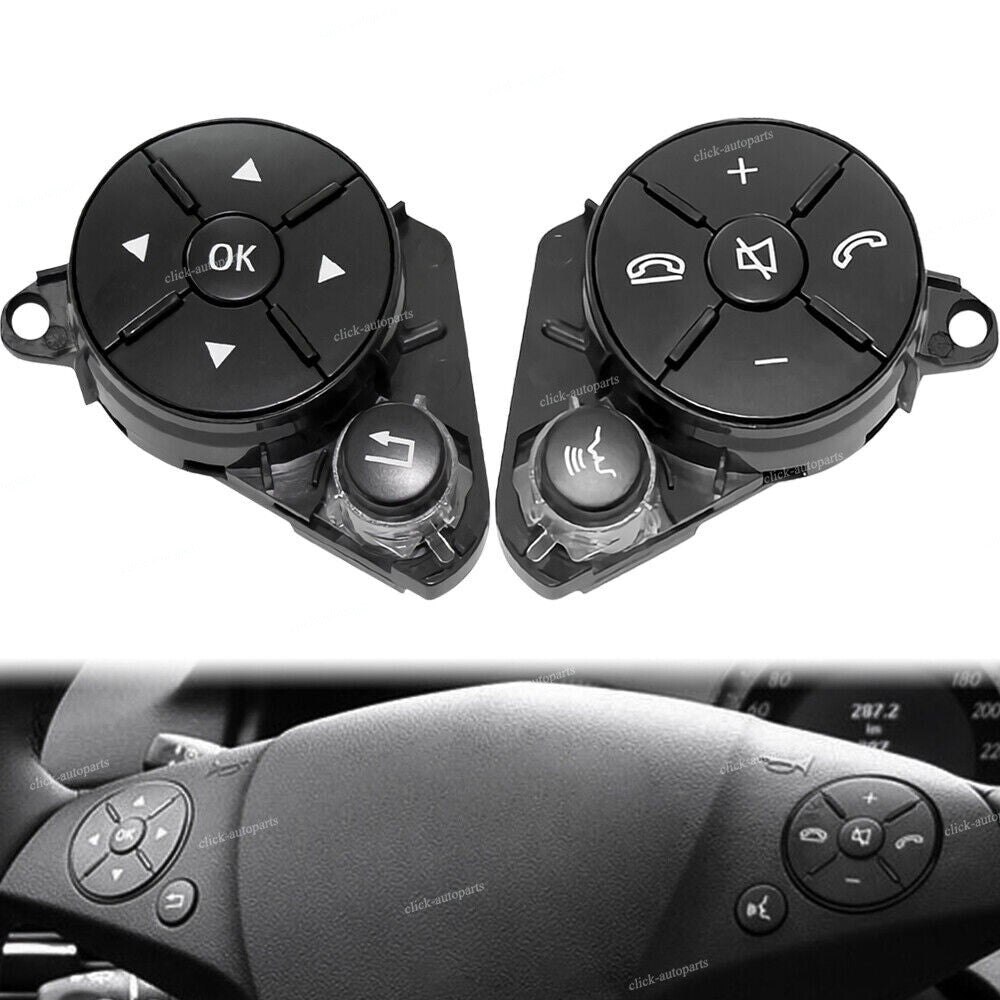 Front Steering Wheel Switch Button for Benz W204 W212 C/E/GLK-CLass 08-15 RHLH