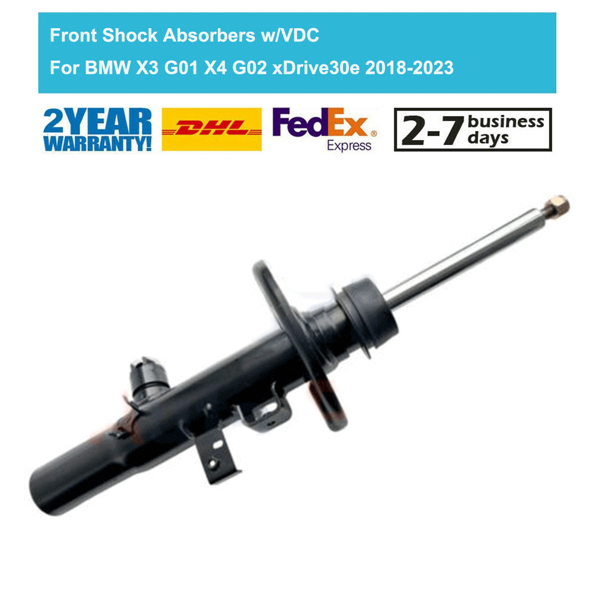 Front Left Shock Absorber Strut w/VDC for BMW X3 G01 X4 G02 F97 F98 2018-2023