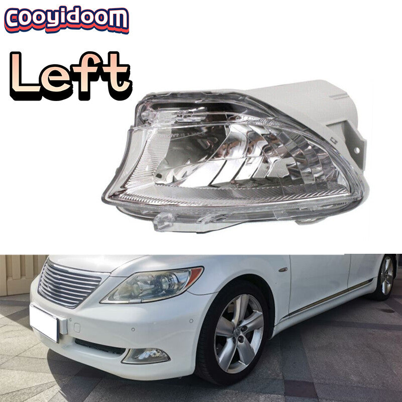 Suitable for Lexus LS460 2007-2009, transparent lens front bumper fog light, left side fog light