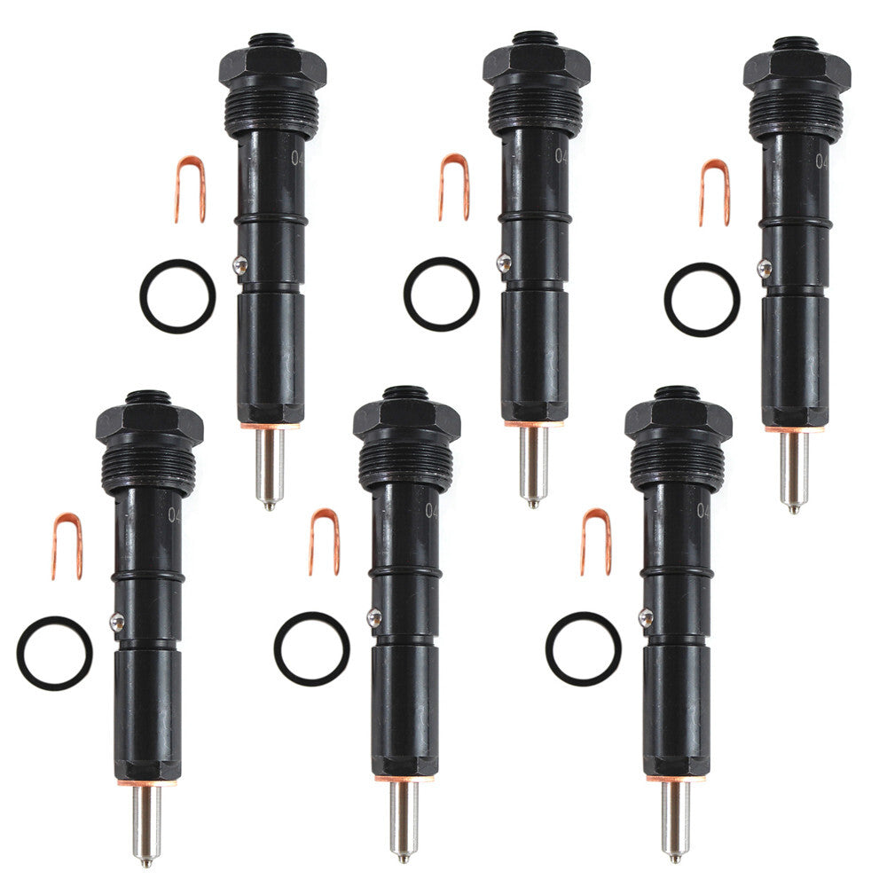 6PCS Injectors 50HP 0432133864 for Marine 300 Marine Valve 5.9L 12