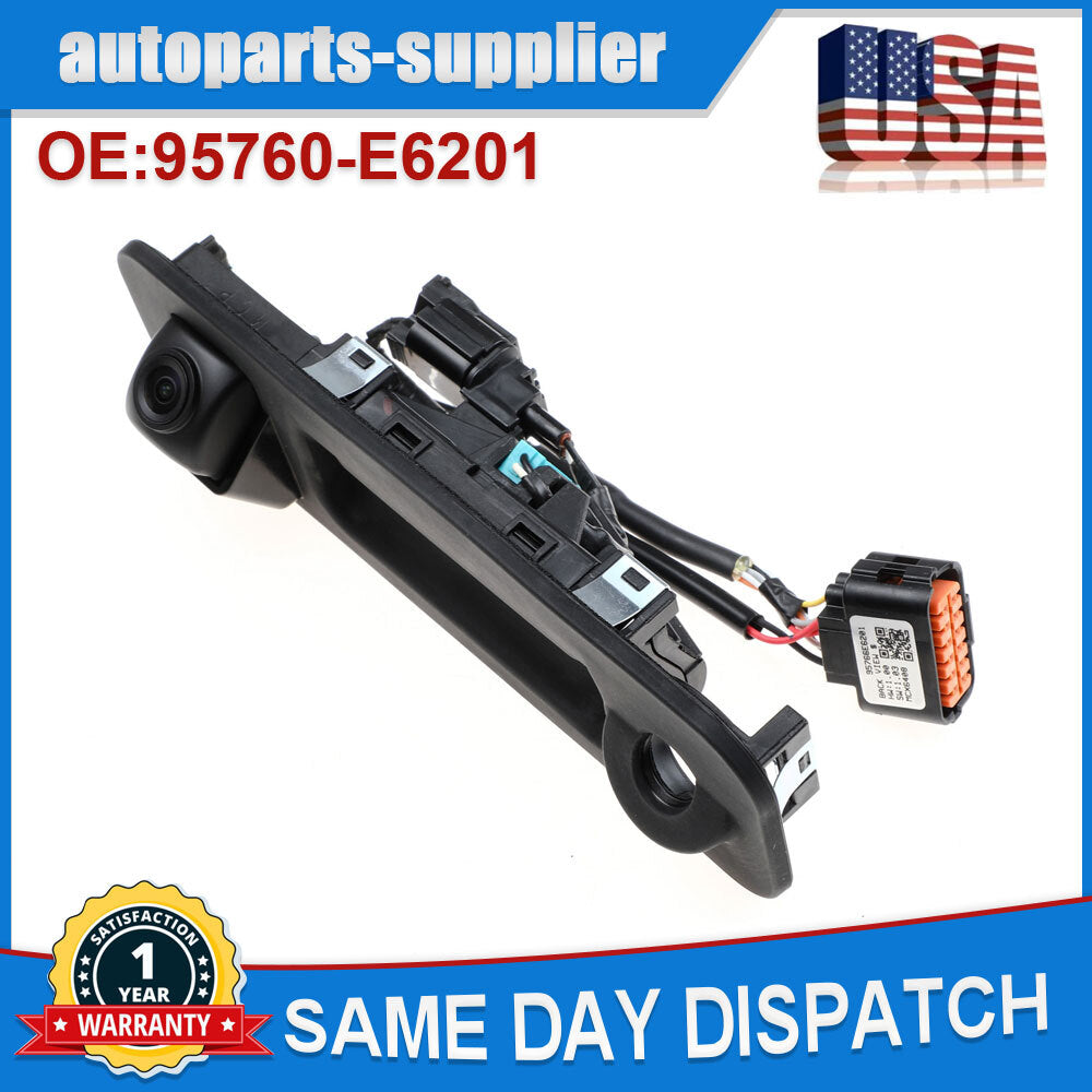 95760-E6201 Rearview Backup Camera Parking Camera Suitable for 2015-2017 Sonata Models