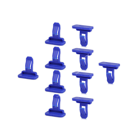 Set of 10 Push-Type Retainer Clip Fastener Nylon for Toyota for Land Cruiser for Camry