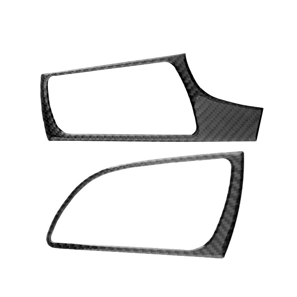 2PCS carbon fiber side air outlet trim for Audi A6 A7 2012-2018