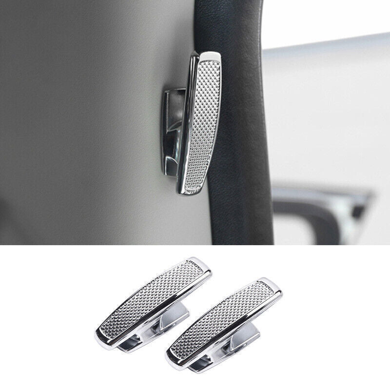 for Land Rover Discovery 5 2017-25 Silver Zinc Alloy SV B Pillar Hook Cover Trim