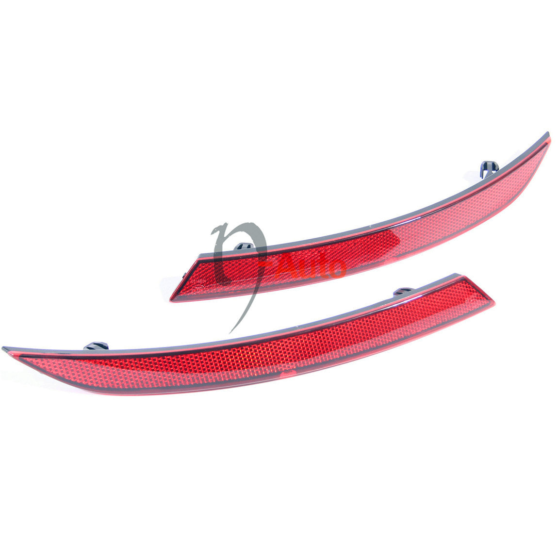 2 Right Left Rear Bumper Trim Reflectors for VW for Passat CC 2009-2012