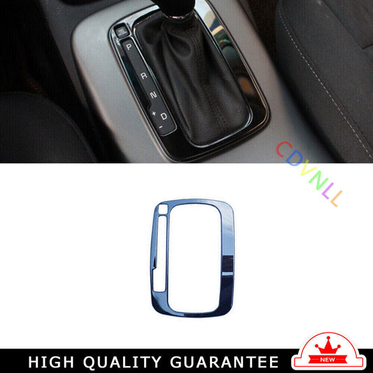 Car Inner Console Gear Shift Cover Trim Fit for Kia K3 Forte 14-18 Black Steel