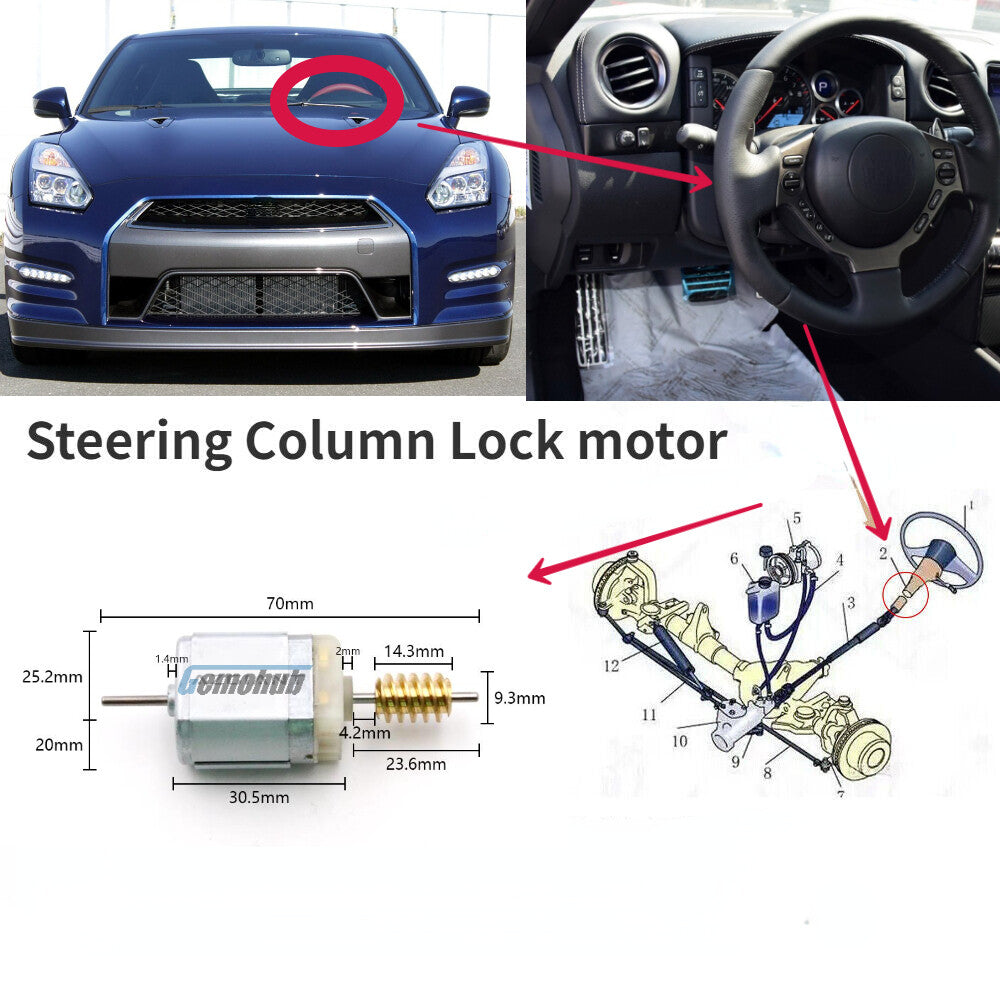Steering Column Lock motor for 2009-2020 for NISSAN GT-R 2009 for Infiniti FX50