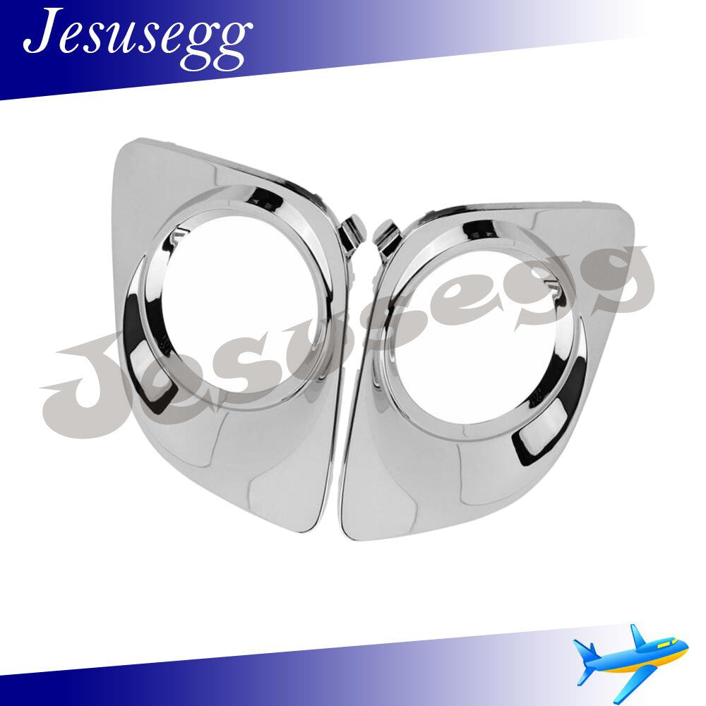Front RHLH Fog Light Lamp Frame Cover Trim Fit For 2009-2012 for Toyota Venza Base