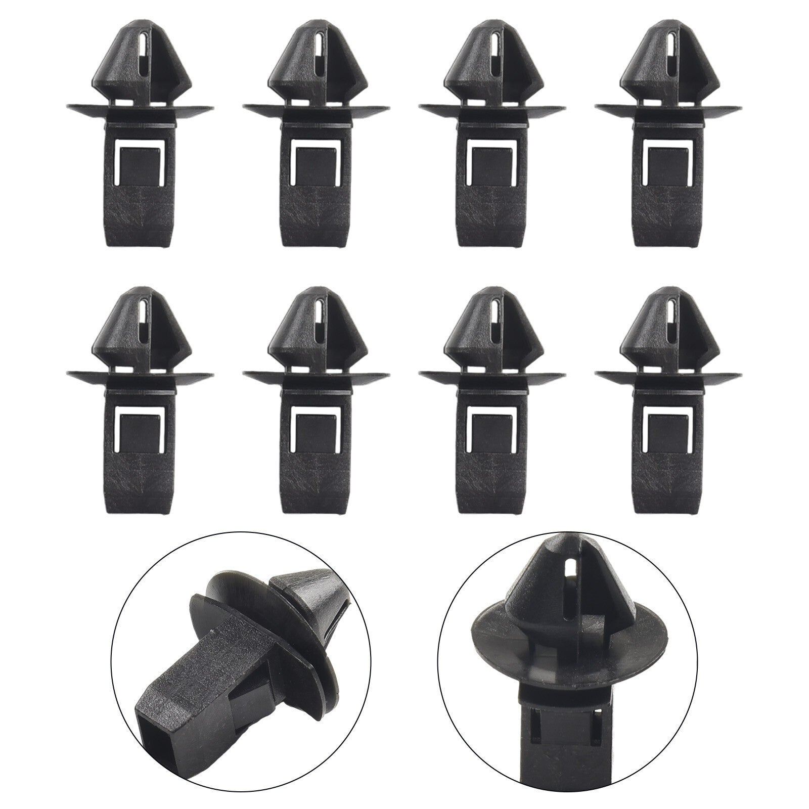 8PCS Grille Moulding Clips Fit 2013-2020 for Ram 1500 2500 3500 4500 5500,Black