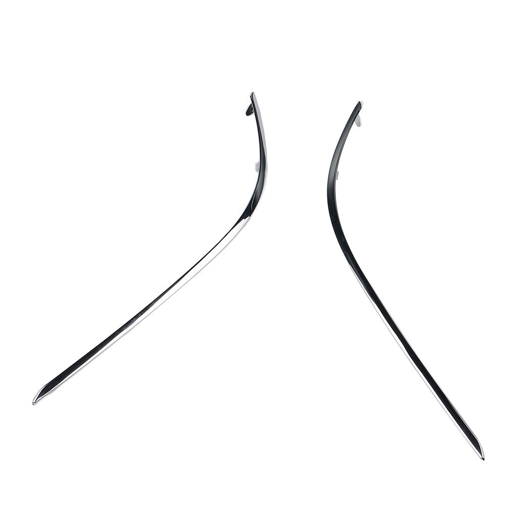 Pair for Mercedes C350 2012 2013 2014 2015 Left Right Side Bumper Trim Molding