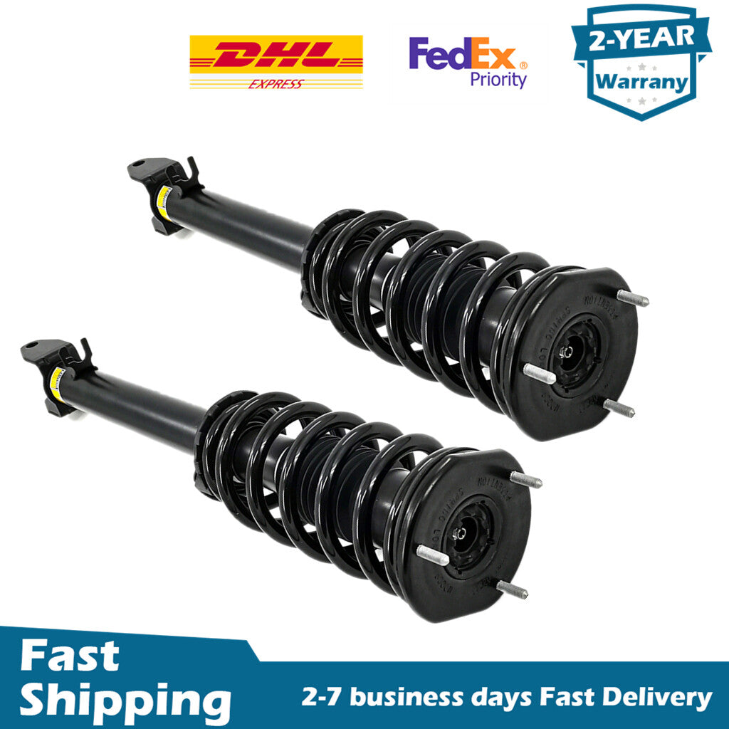 2X Front Left Right Coil Spring Shock Struts for Tesla for Model S S3 2011-2016