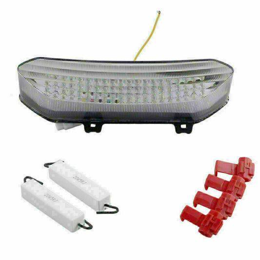 Clear Motorcycle Rear Brake Tail Light Turn Signals for YAMAHA R1 2002 2003