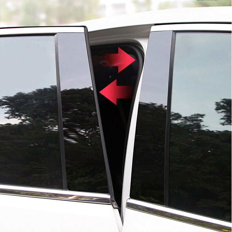 Piano Black Pillar Post Door Window Trim for Land Rover for Range Rover L405 2014-21
