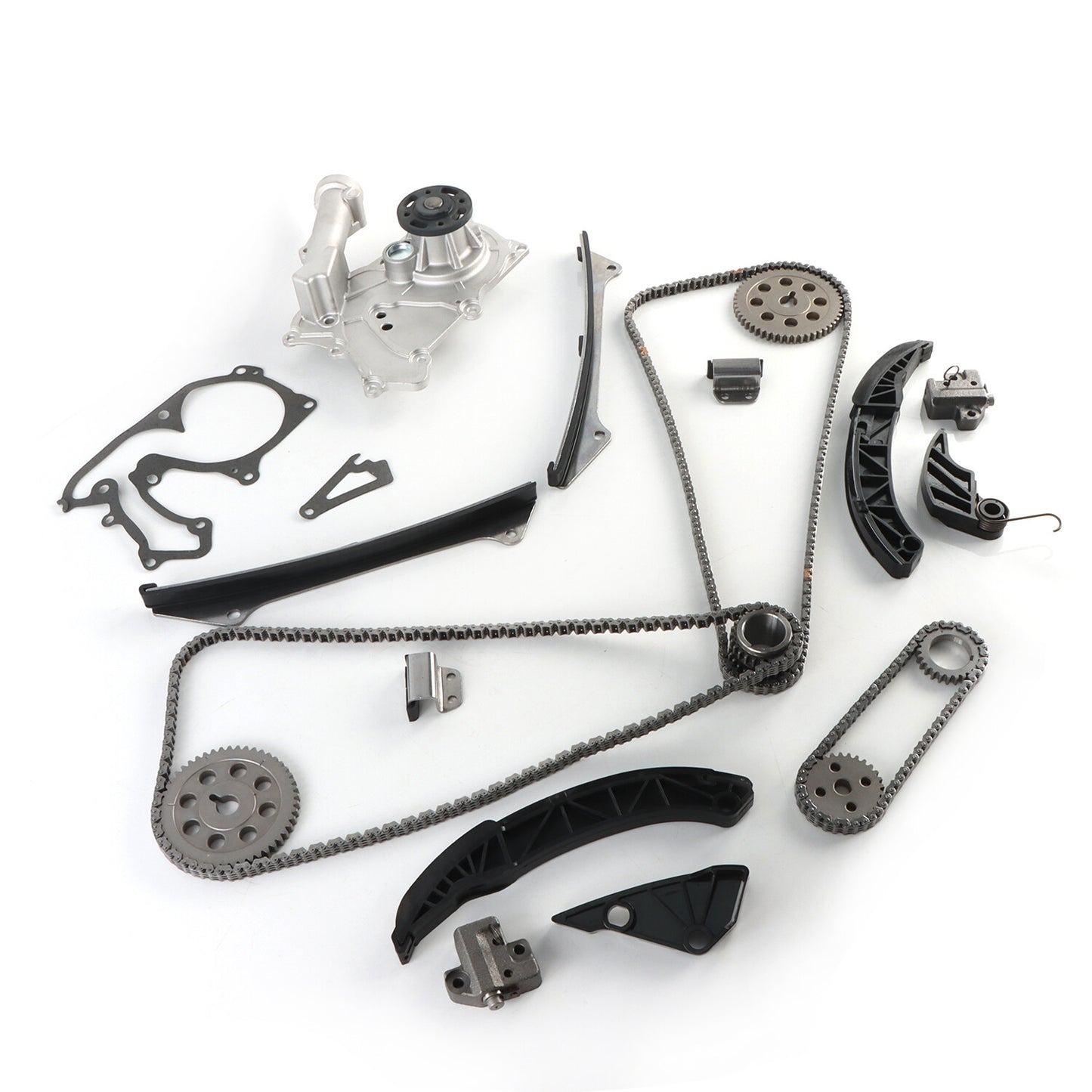 Timing Chain Kit Water Pump for KIA Borrego Sedona Carnival Sorento Amanti 3.3L