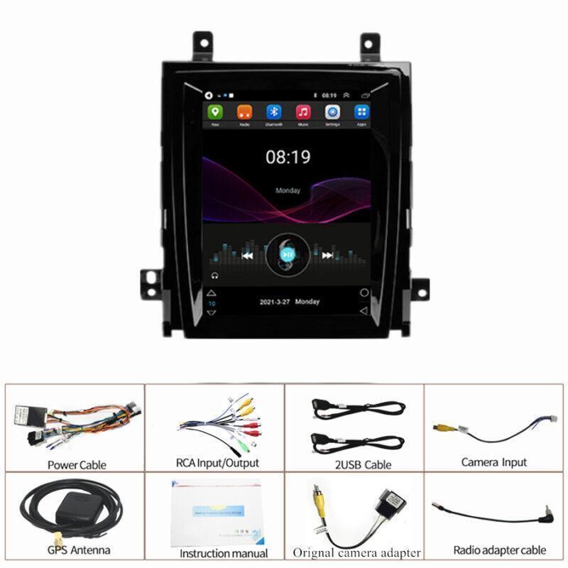 Radio GPS Player 9.7 Android 10.1 Stereo for Cadillac for Escalade SLS 2007-2014