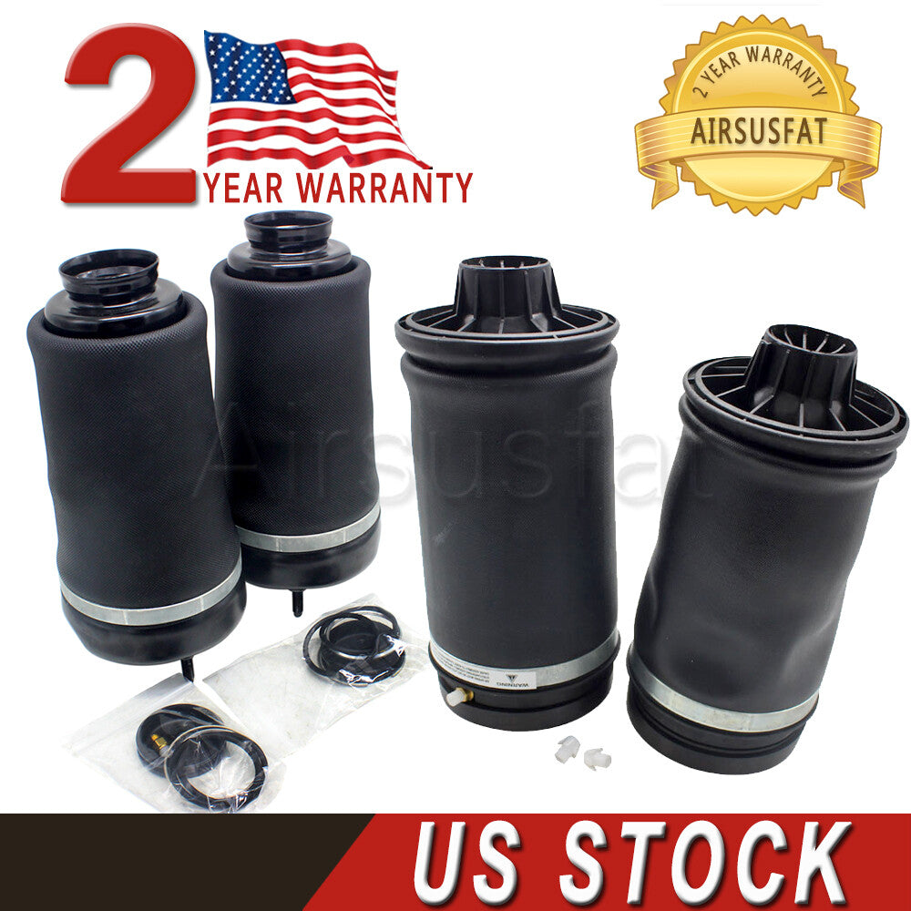 4pcs Front+Rear Air Suspension Springs for Mercedes W164 X164 GL450 GL550 ML350