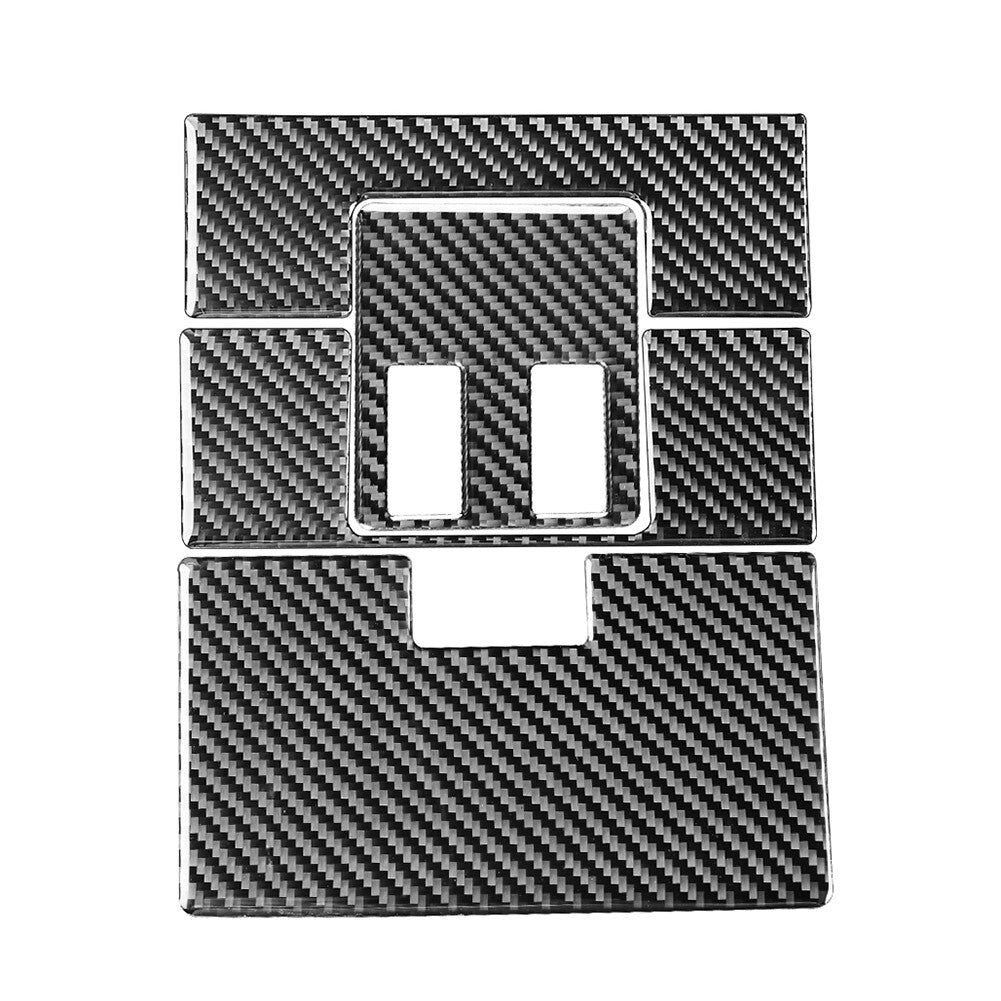 Interior Reading Light Panel Cover Trim 4Pcs for Toyota Tundra 2014-2021 Black