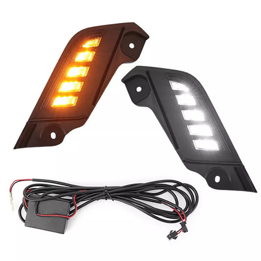 LED daytime running lights and side lights are suitable for 2012-2015 for Toyota Tacoma models.