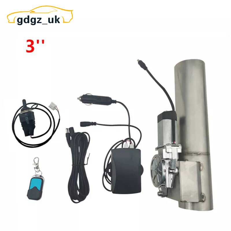 3 Electric Exhaust I-Pipe Control Valve Motor with Manual and Remote Control