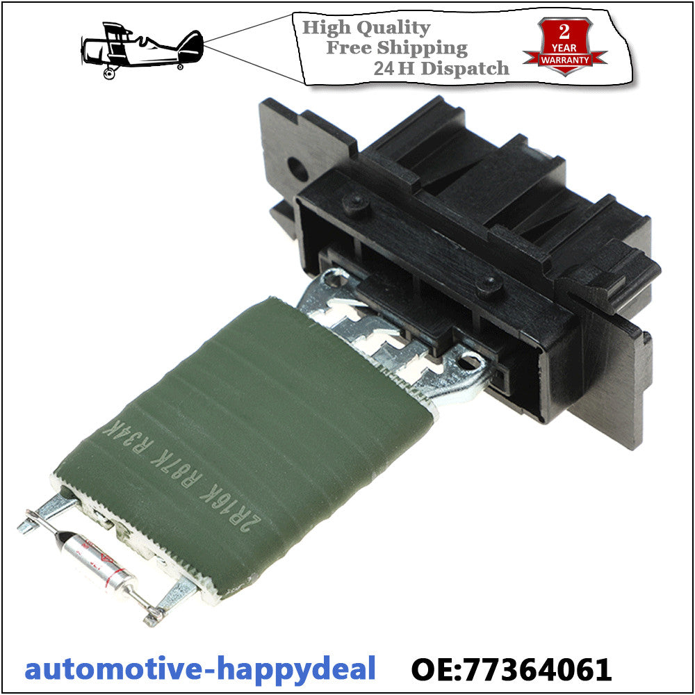 for FIAT DOBLO/PUNTO/GRAND PUNTO AND QUBO HEATER FAN RESISTOR 77364061