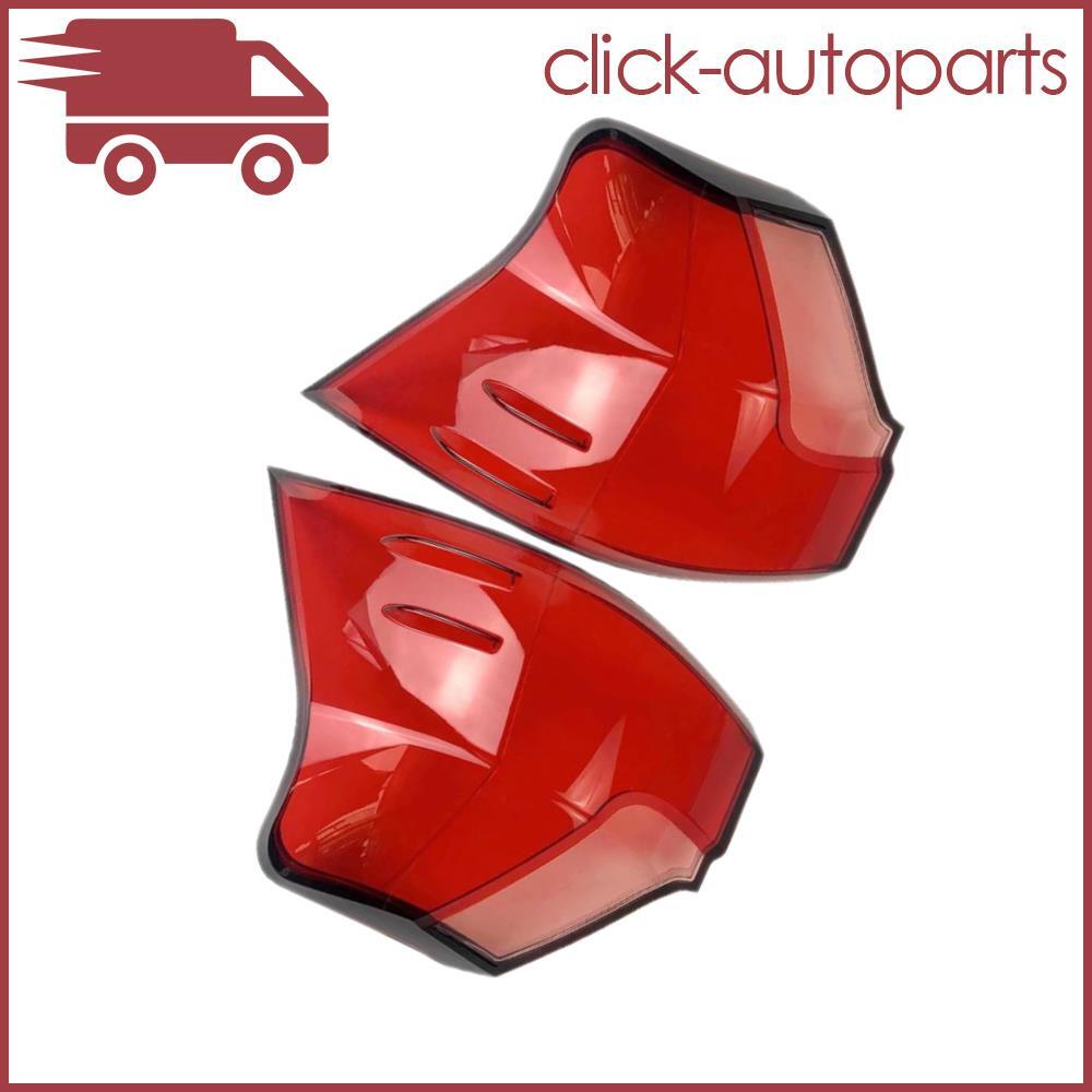 2x Rear Left Right Side Tail Light Lamp Lens Shell Red Fits For LX570 16-2021