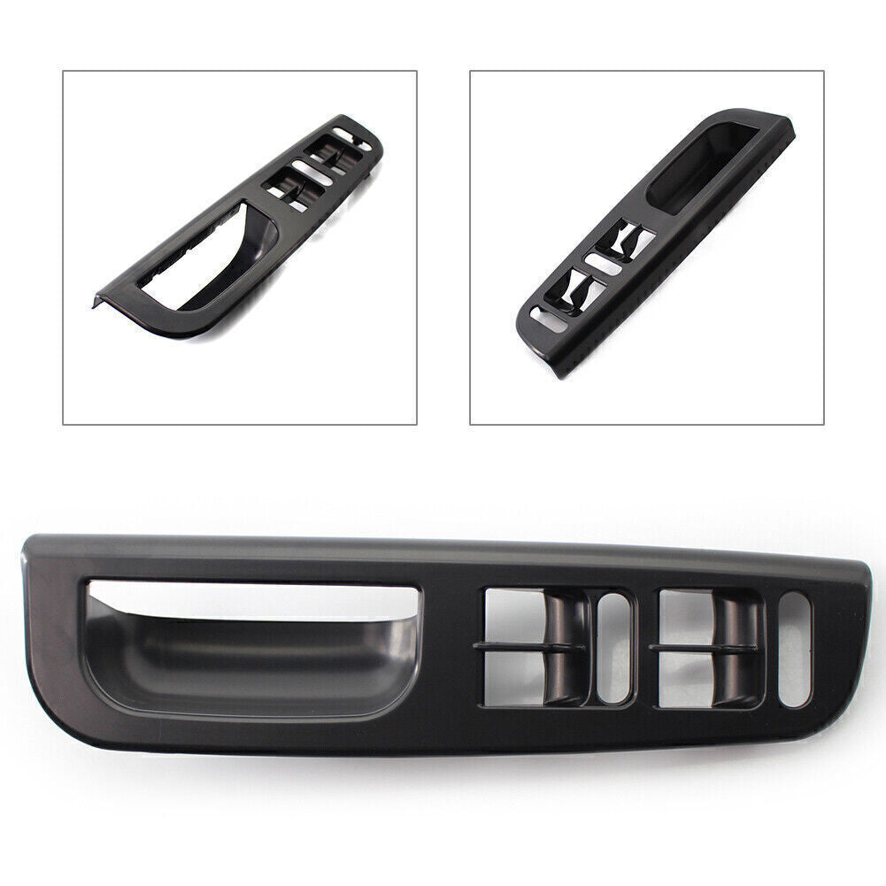 1x Door Window Switch Bezel for VW for Passat for Jetta / for Bora for Golf MK4 99-05 RHD Black