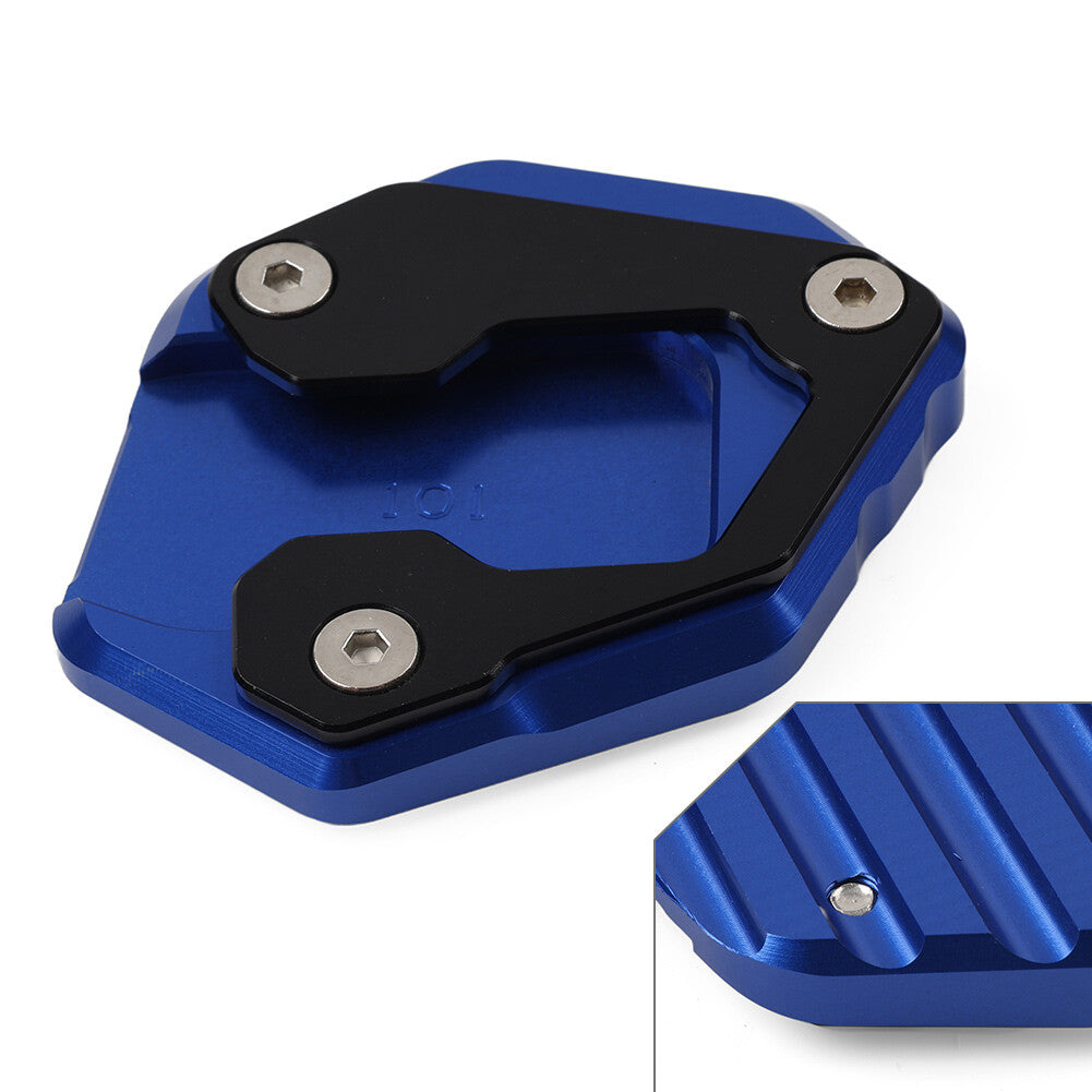 Side Stand Enlarge KickstandExtensionPadFor for YAMAHA MT-09 Tracer9 GT 21-23 blue