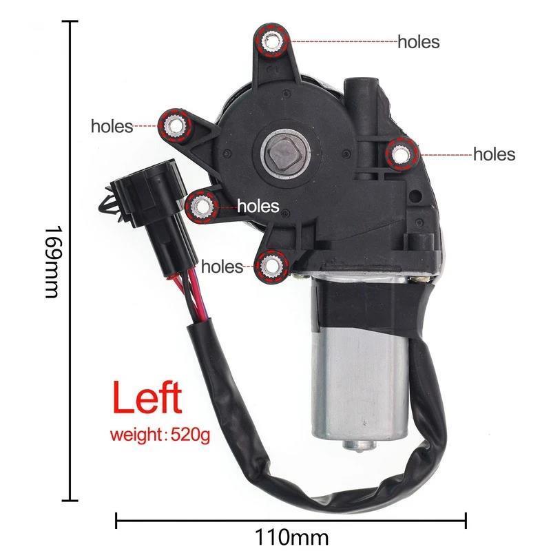 Front Left Window Lifter Regulator Motor For 2005-2016 for Nissan TIIDA,07-10 LIVINA