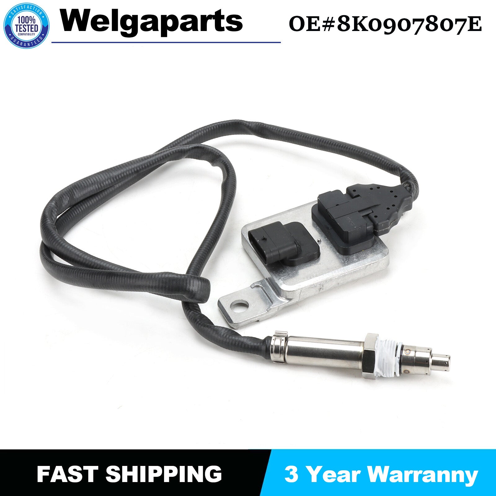 8K0907807C for Audi A4 S4 A5 S5 for Volkswagen for Passat L4 2.0L 5WK96688 NOX sensor