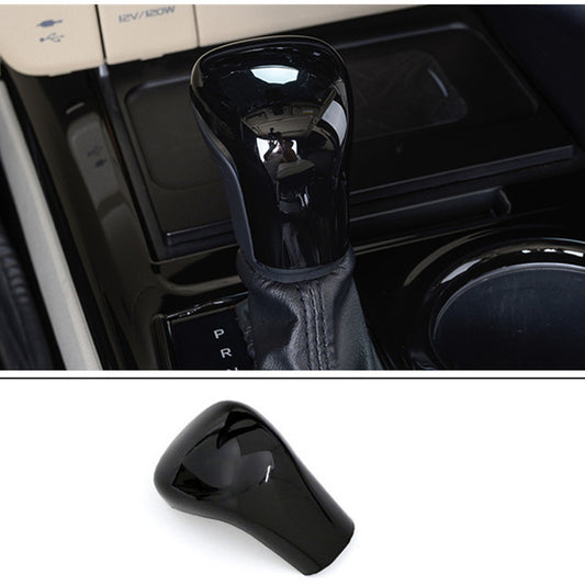 ABS Bright Black Gear Shift Knob Moulding Cover Trim 1P for Toyota for Camry 18-2023