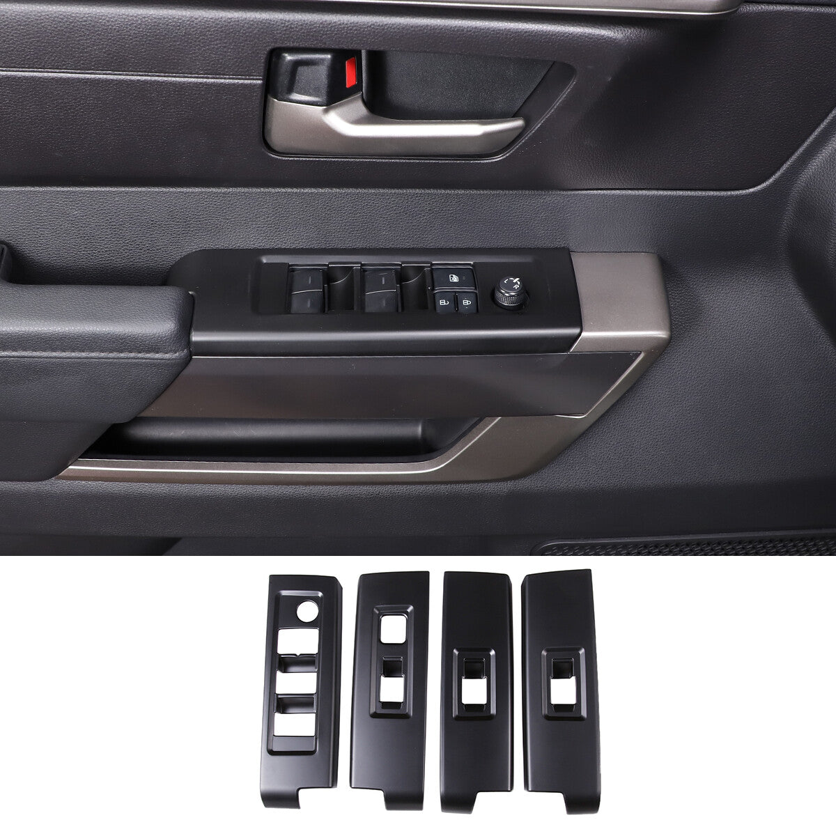 2-Piece Dark Blue Dashboard Trim Frame for Toyota Tacoma 2016-2020