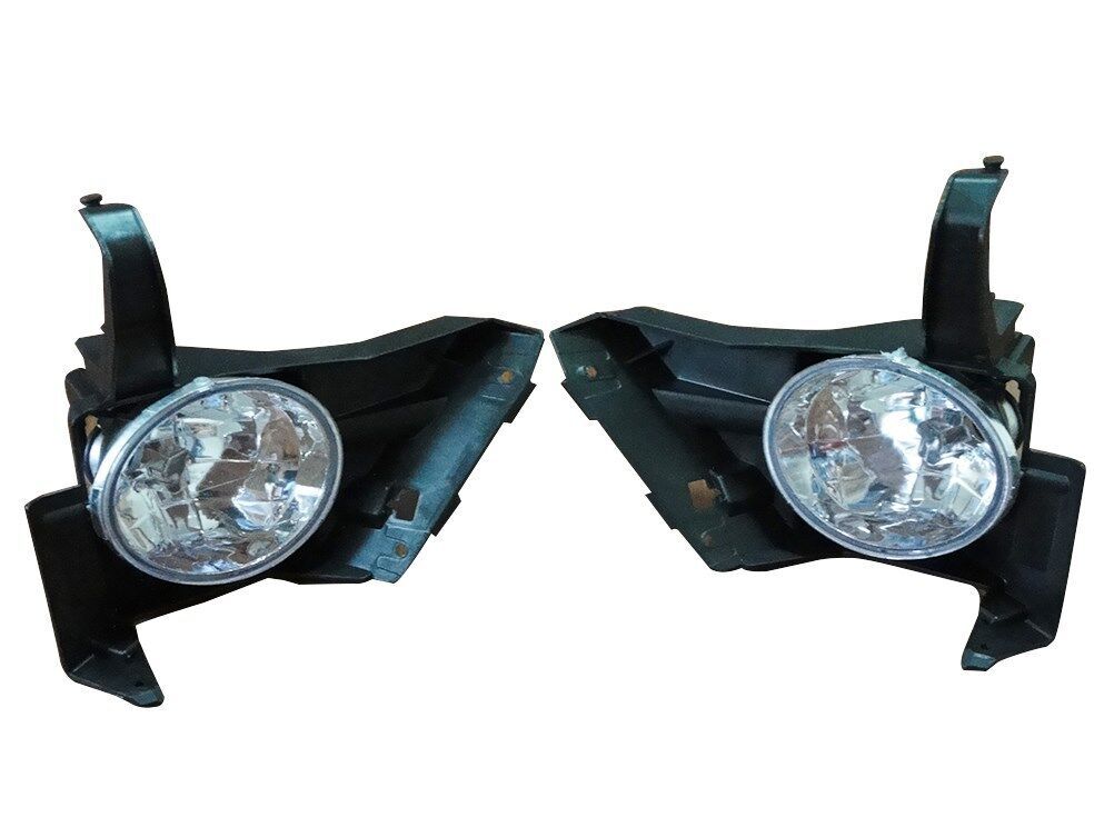 1Pair Front Bumper Fog Light Lamps w/Bracket for Honda CR-V CRV 2005-2006 2PCS