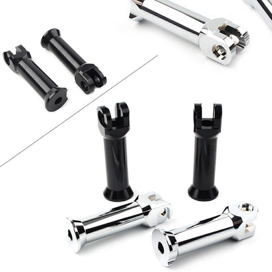 for Harley Softail Slim Fat Bob Low Rider CNC Foot Rest Pegs Mount Bracket