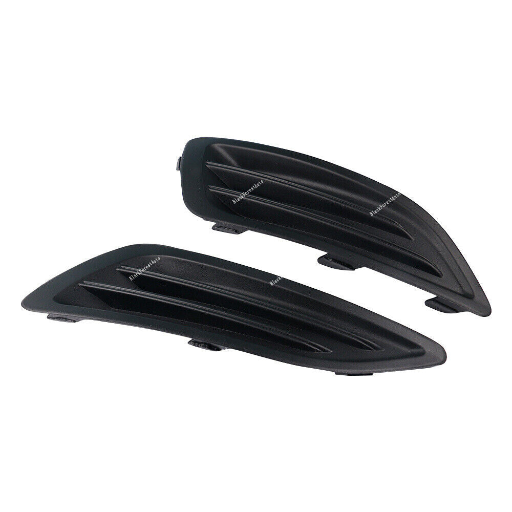 Pair Front Bumper Fog Light Lamp Cover Left Right for Ford Fiesta 2013-2016