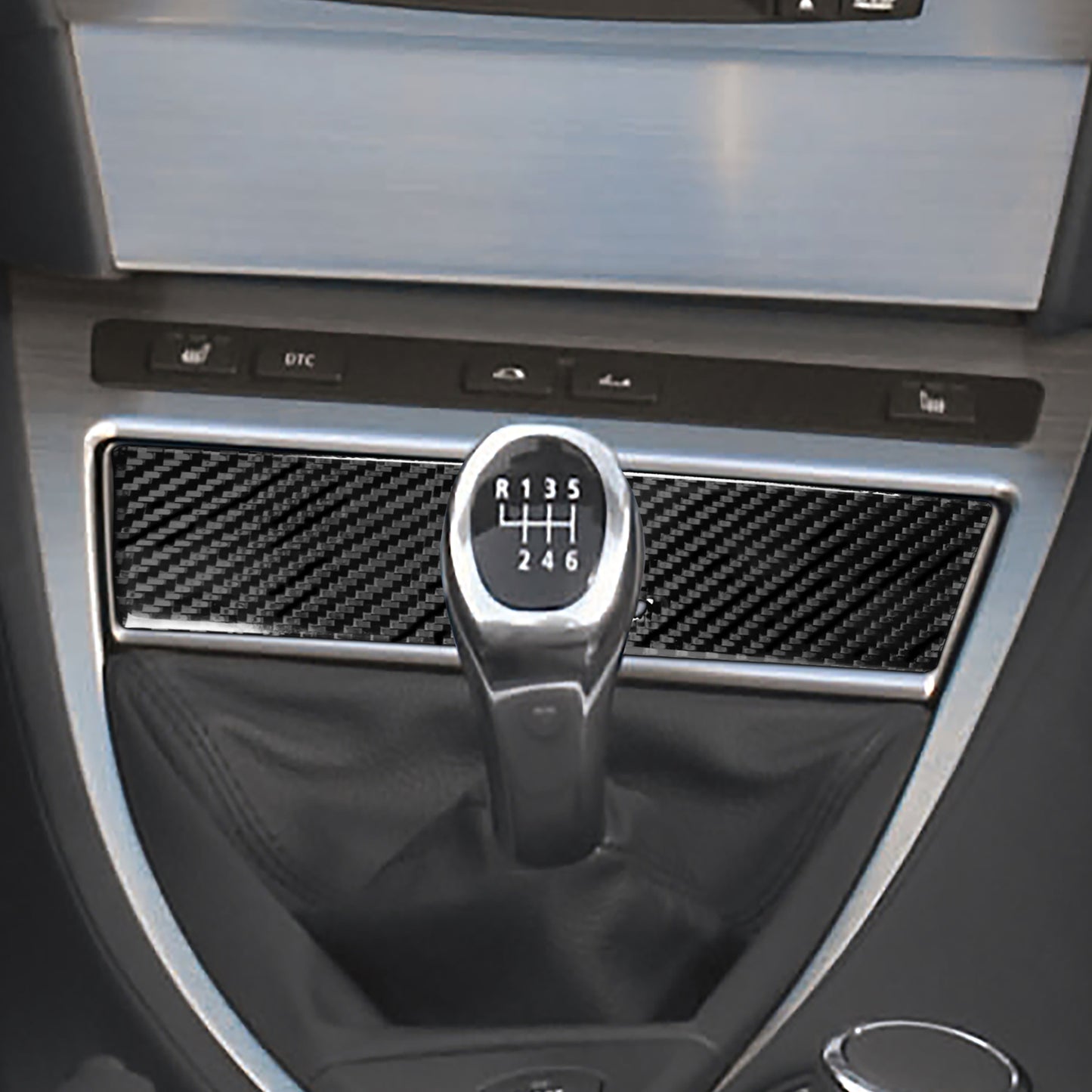 Carbon fiber storage box internal protective cover suitable for BMW 650i E63 M6 2004-10