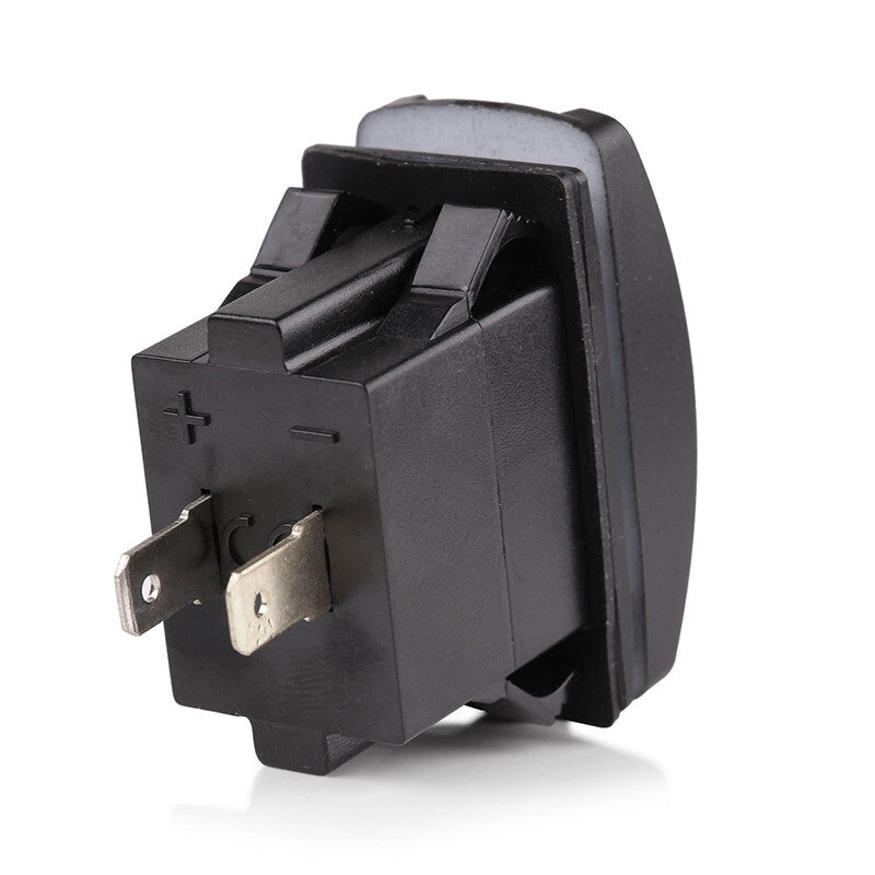 Dual USB Port Fast Charger Socket Power Outlet Panel 12V 24V Motorcycle Car RV