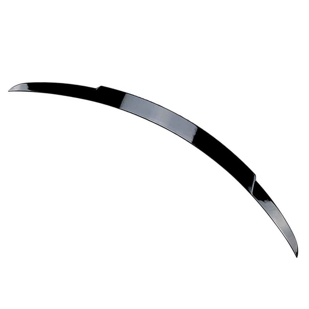 Rear Spoiler Lip Wing Fit for Benz C Class W205 C63 4 Door Sedan 2015-2021 Black Car