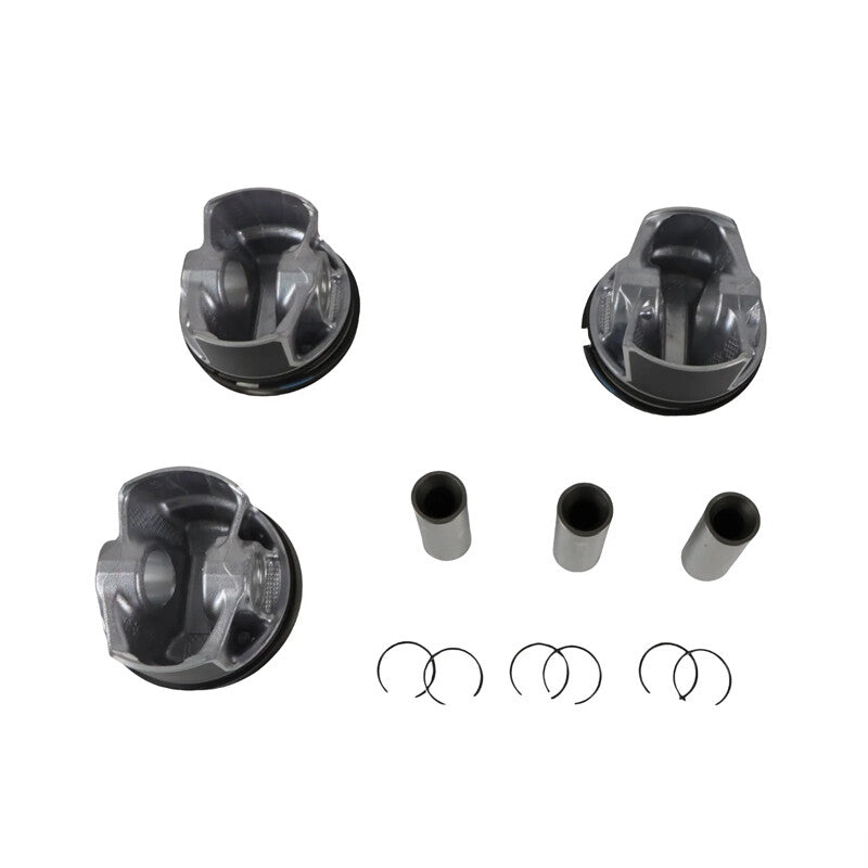 3x Pistons  Rings Kit 11:1 22mm for BMW for MINI Cooper X1 F20 F22 F30 B38A15 1.5T