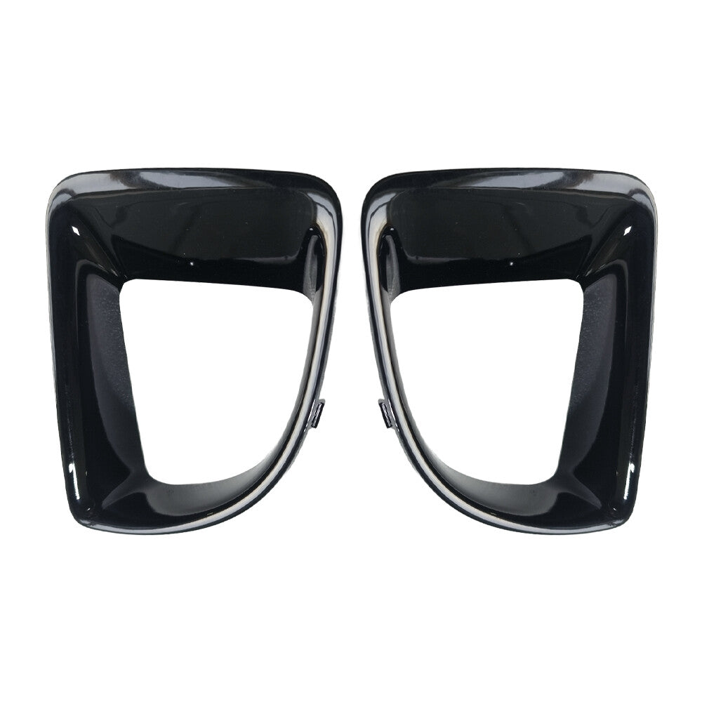 2x Front Air Duct Frames Black For Clubman R55 R56 R57 2010-2012 Left+Right