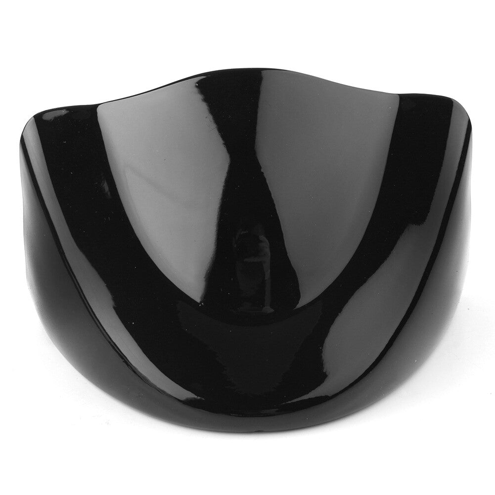 Front Chin Spoiler Air Dam Fairing Glossy Black for Harley Dyna FXD FXDB 99-05
