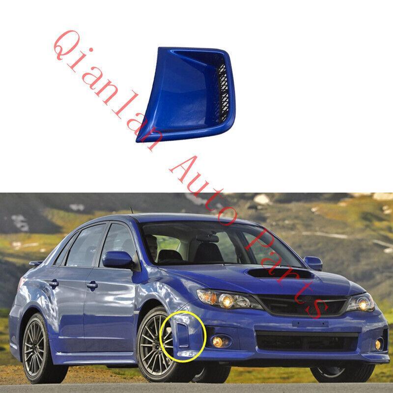Blue Front Right Bumper Vent Air Intake for Subaru Impreza WRX STI 2007-2014