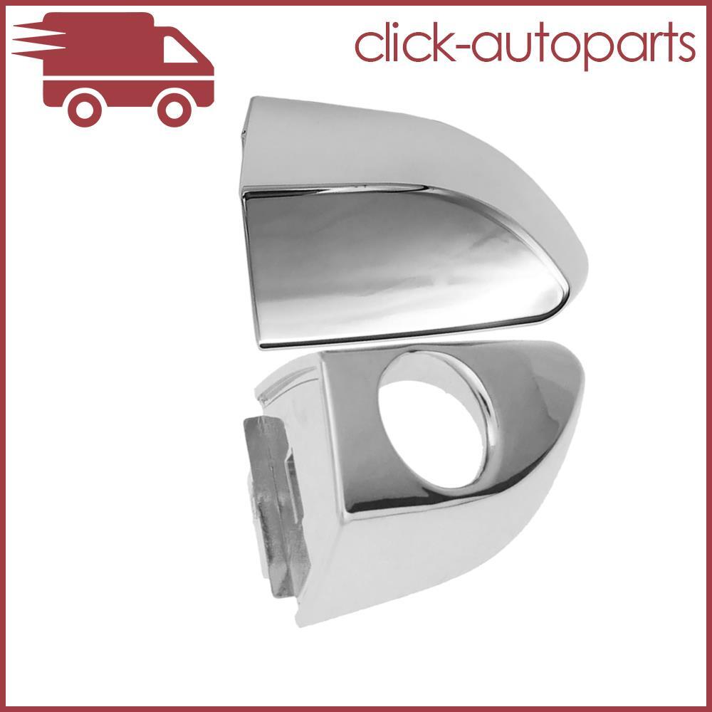 Pair Chrome Outside Handle Cover Front Left+Right Fits For 2016-2021 for Tucson