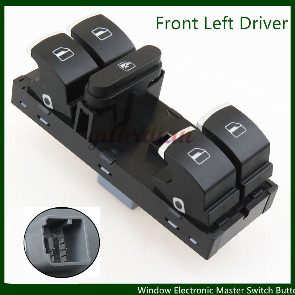 Driver Side Power Window Master Switch 5ND959857 for VW for Passat for Golf for Jetta MK5